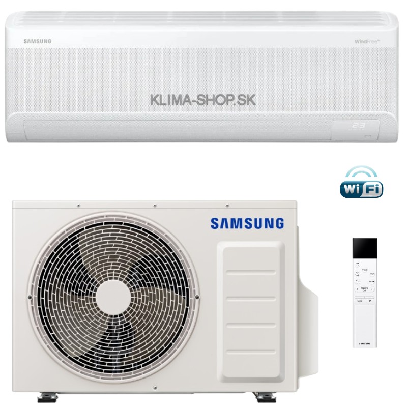 Klimatizácia Samsung WINDFREE ELITE S2 3,5kW s wifi AR70F12CAAWNEU set