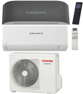 Klimatizácia Toshiba 2x multisplit (Shorai Edge 2,5kW + Haori 3,5kW) + vonkajšia 4kW