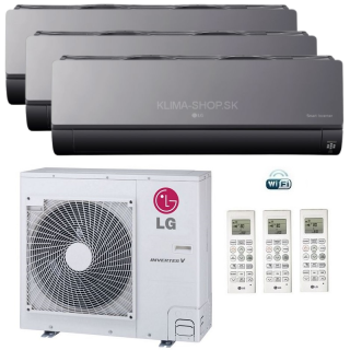 Klimatizácia LG Artcool UV nano multisplit 3x 2,5kW + vonk.j. 5,3kW