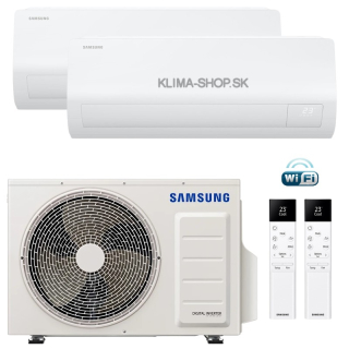 Klimatizácia Samsung Cebu S2 multisplit 2x 2,5kW + vonk.j. 4kW