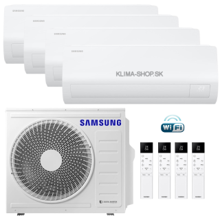 Klimatizácia Samsung Cebu S2 4x multisplit 2,5kW + vonk. j. 8kW