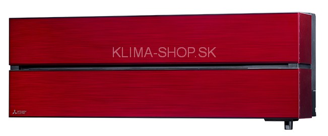 Klimatizácia Mitsubishi Diamond MSZ-LN25VG 2.5kW rubínová červená
